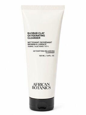 African Botanics Baobab Clay Oxygenating Cleanser | Full Size | New